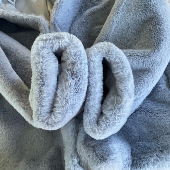 Periwinkle Moonlight Faux Fur Coat Jacket By Philosophy Republic Clothing - Picture 10 of 14